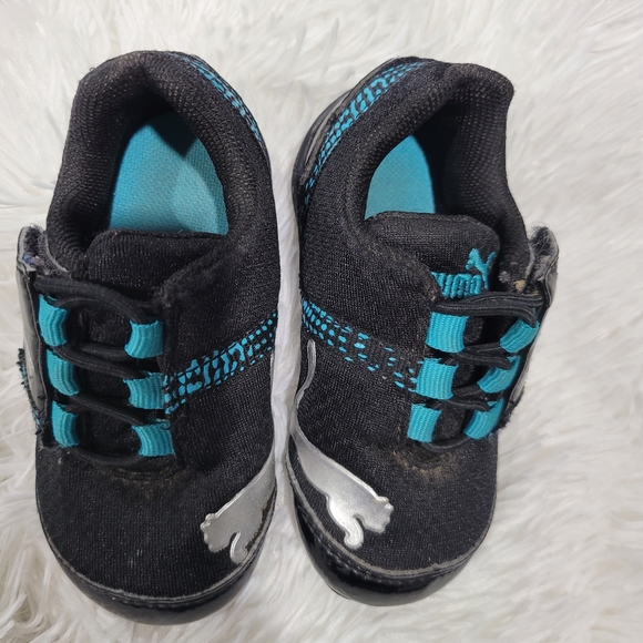 Baby puma shoes size 3 - Picture 3 of 5